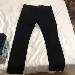 RSQ Black Skinny Tapered Jeans Size 36W 34L